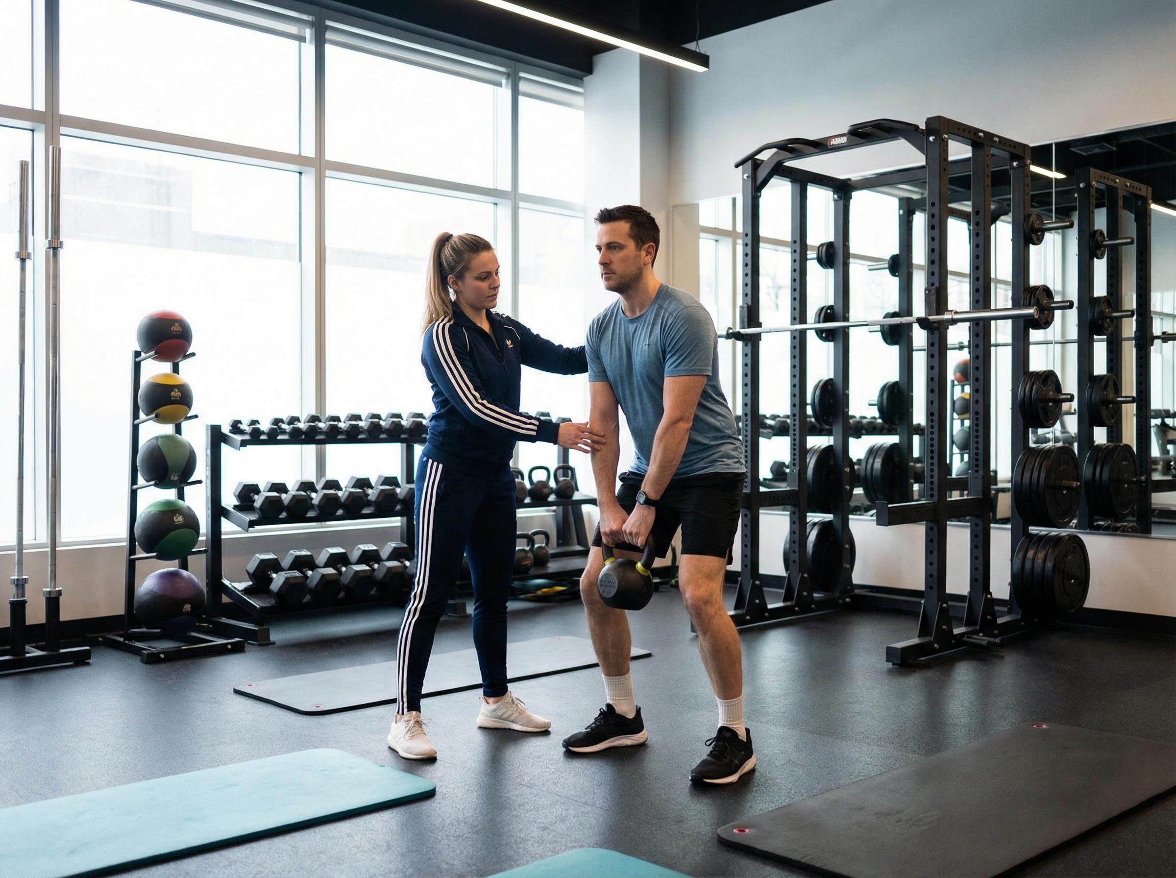 Personal training session